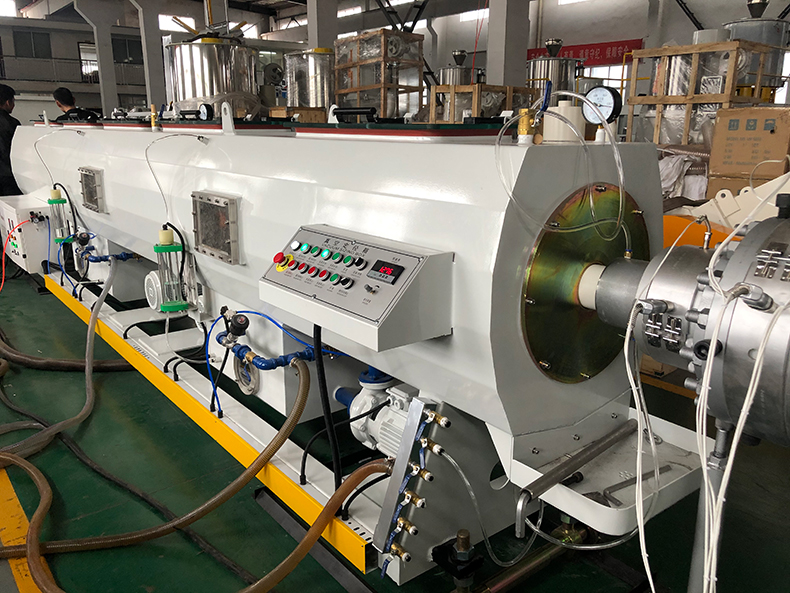 PVC110-315-400給水管擠出機生產線 PVC樹脂粉末管材制管機設備